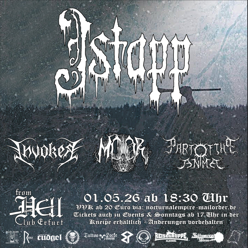 Show Announcement – INVOKER Live at Club From Hell, Erfurt